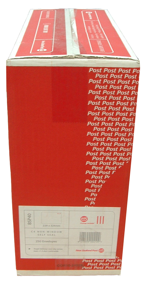 C4 Prepaid Envelopes Pack of 250